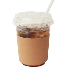 아이엔피 PLA컵 테이크아웃 세트 25p, 1세트, 410ml