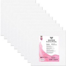 大師級無框棉質畫板 S型 20 x 20 cm, 10個, 3號