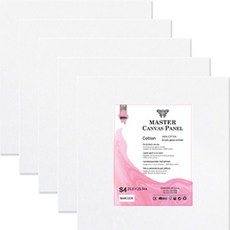 Master 無框棉布畫布板 S型 25 x 25 cm, 5個, 4號