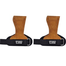 Weight Life 健身皮革護腕 舉重 CrossFit 拉力帶, 混合顏色