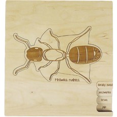 Stuka Puka 蒙特梭利螞蟻拼圖, 1個