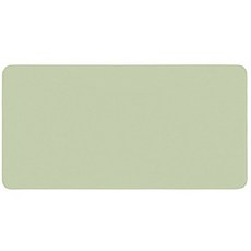 라이프스윗 양면 인조가죽 방수 무지 와이드 책상 키보드 장패드, 그린