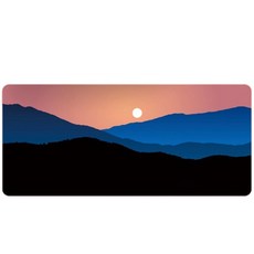 라이프스윗 감성 풍경화 노트북 키보드 마우스 장패드, 16