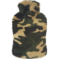 HUGO FROSCH 保暖熱水袋 熱敷袋 軍事風 1.8L, 1個