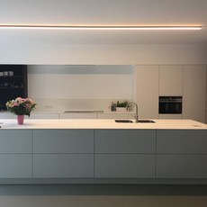 시그마램프 슬림 라인시스템 1000 30W 인테리어 조명 전구색 15p, 화이트