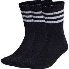 펠레스포츠 데일리 장목 링클 골지 스포츠 삭스 3족 세트, 블랙