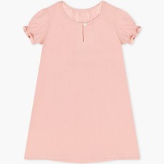 Uni FRIend 童款荷葉邊褶皺5分連衣裙