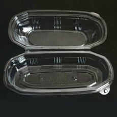 U&PACK 沙拉盒 一次性容器, 100個, 1套