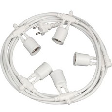 Victory Lighting 派對燈串 11燈 E26 9.5m, 白色(電線)