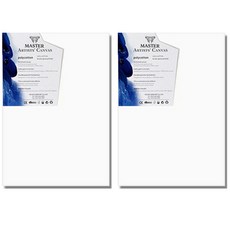 大師級棉布畫布 F型, 8號, 2個