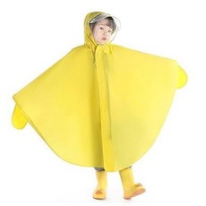 STARBEANS 兒童卡通印花斗篷雨衣