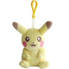 PoKeMoN 寶可夢 粉彩皮卡丘包包吊飾, 混色