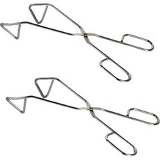 리빙글로리 올리브쿡 트라이앵글 삼각 집게, 스텐, 2개