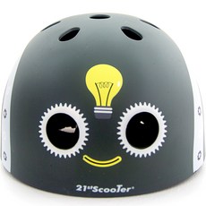 21世紀滑板車 兒童自行車安全帽, 1個, 機器人