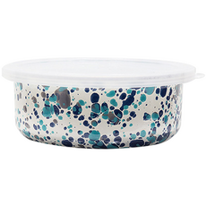 烏鴉峽谷家用儲物碗+蓋套組 C102, 藍潮, 1組