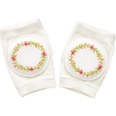 Stardoor 可愛刺繡網眼護膝 2件組, 花環, 1個