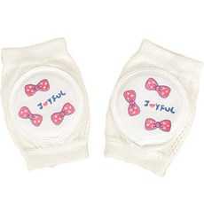 Stardoor 嬰幼兒可愛刺繡網眼護膝 2入, 蝴蝶結, 1個