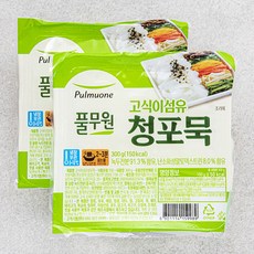 풀무원 고식이섬유 청포묵, 300g, 1개입, 2개