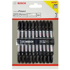 BOSCH 博世 扭力起子頭 10入 雙頭 PH2 6.35 x 110mm, 1個