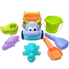 i-Friends 1013 動物卡車玩沙組, 隨機出貨, 470g, 1個