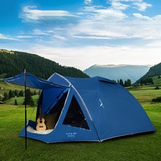 Vango Alpha 400 摩洛哥帳篷, 藍色, 4人用