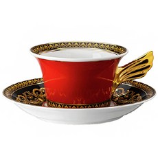 Versace 美杜莎伊卡洛斯咖啡杯碟低套裝, 混色, 1組
