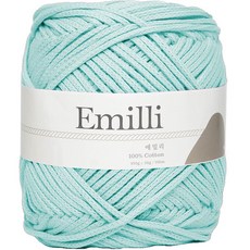 Yarna Emilli編織線, 08 淺薄荷綠, 1捆