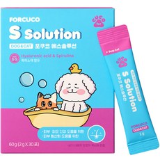 포쿠코 반려동물 솔루션 영양제, 피부/피모, 1개, 30회분