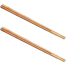 原木上漆油炸筷 2入組, 混色, 2個