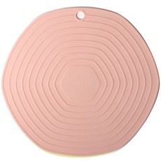 natureahn 韓國製電磁爐專用矽膠保護墊 小, 粉紅色, 1個