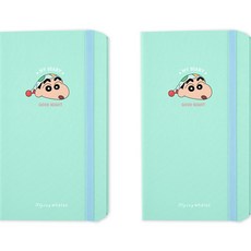 蠟筆小新飛威爾士 我的日記 S 永久型 2p, 薄荷