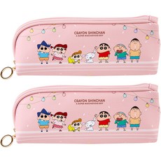Flyingwhales 蠟筆小新多功能收納包一起, 2個, 混色