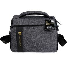 바다앤마르 다기능 대용랑 숄더 카메라백 26 x 24 x 24 cm, 그레이, 1개