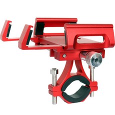 ecorise 自行車智慧型手機支架 MZ-02, 紅色, 1個