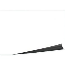 奧特城 橡膠磁性板, 白色