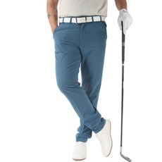 自由風格 男士夏季彈性側邊鬆緊帶高爾夫褲 SHV-126_천무열