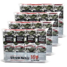 광천삼원푸드 재래 도시락김, 64g, 4개