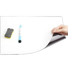 Outcity 橡膠磁鐵板, 白色