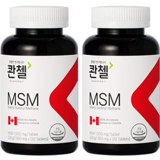 콴첼 MSM, 120정, 2개