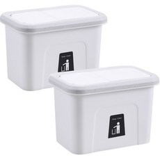 Goody Foody 掛式廚餘桶 附蓋款, 白色