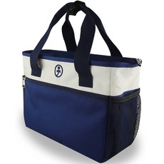 까스텔바작 여성용 투톤 골프 보냉 핸드백 BWCM-GP714, 블루