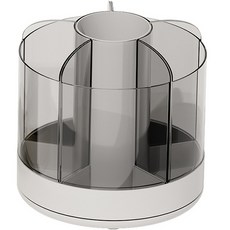 TUCO.B 360度旋轉式多用途筆筒 開放式, 混色, 1個