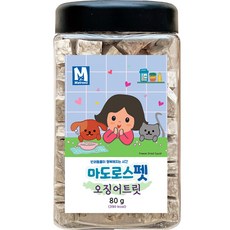 마도로스펫 반려동물 동결건조 트릿, 오징어, 80g, 1개
