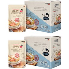 더독 반려동물 수제 삼계탕, 20개, 150g, 닭고기