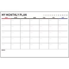 두문 붙이는 스케줄 화이트보드 시트 my MP B타입