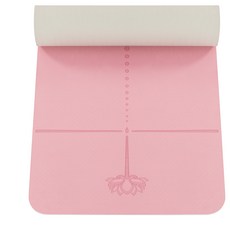 유미유 요가 매트, Parfait Pink + Gray