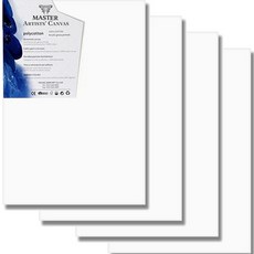 大師級棉布畫布 F型, 6號, 4個