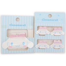 女童用大耳狗喜拿髮夾 + 迷你髮夾 4件組