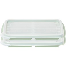 EASY&FREE Ice Ssok 製冰盒 12格, 綠色