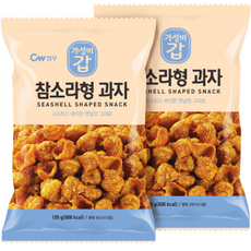 청우 참소라형 과자, 120g, 2개